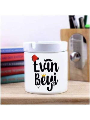 Evin Beyi Fesli Seramik Küllük