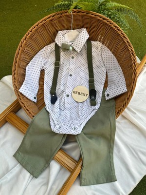 bebexy Gömleği Alttan Çıtçıtlı Askılı Takım 2