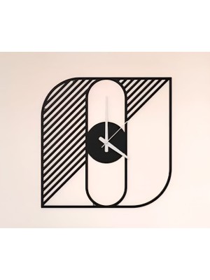 Voome Design Metal Duvar Saati - Dekoratif Ev & Ofis Dekoru