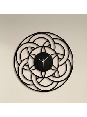 Voome Design Metal Duvar Saati - Dekoratif Ev & Ofis Dekoru