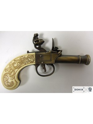 Denix England 18TH Mini Pistol Koleksiyon Obje 17CM
