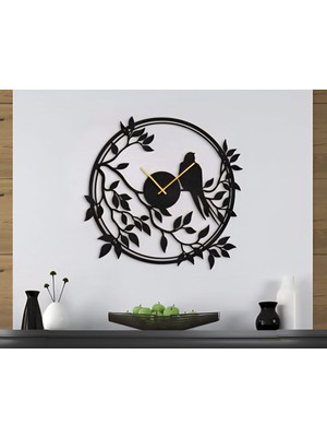 Voome Design Metal Duvar Saati - Dekoratif Ev & Ofis Dekoru