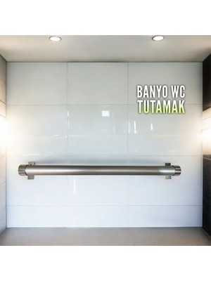 Yaşlı Engelli ve Hastalar Için Tutamak Engelli Tutamağı Banyo Wc Tutunma Barı 40MM