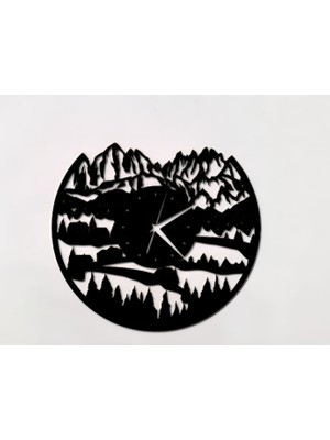 Voome Design Metal Duvar Saati - Dekoratif Ev & Ofis Dekoru