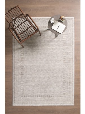 Venucci Home & Living Olivia Premium Bambu Polyester Oturma Odası Salon Yatak Odası Halısı Eskitme Vintage Halı