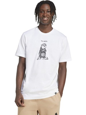 Adidas M Yay Sp Ch T Beyaz Erkek Kısa Kol T-Shirt