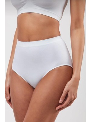 Mc Morcity Elite Life 3'lü Kadın Dikişsiz Yüksek Bel Iz Yapmaz Toparlayıcı Silip Külot 811