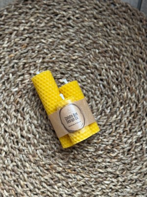 Candle Bee Design 3'lü Meditasyon Doğal Balmumu Seti