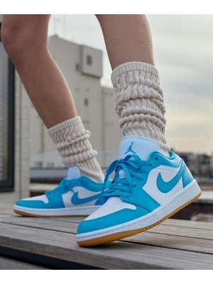 Nike Air Jordan 1 Low Kadın Pembe Beyaz Sneaker Ayakkabı - DC0774