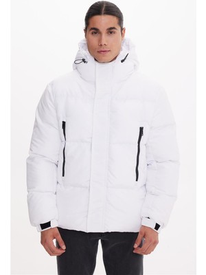 The Crow Cosmos Beyaz Dolgulu Mont