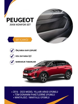 Duca Peugeot 3008 Iı Uyumlu Konfor Seti