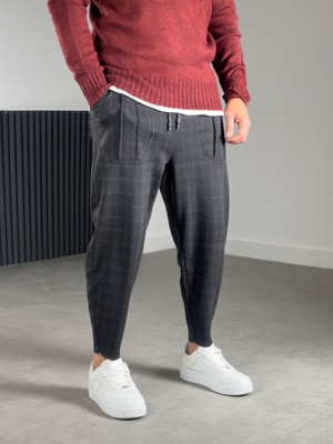 Cocopelli Cep Detaylı İnce Ekose Erkek Pantolon COC1198