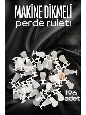 Hsnet Makine Dikmeli Perde Düğmesi Perde Ruleti Perde Düğmesi 196 Adet - F885K876-U15885