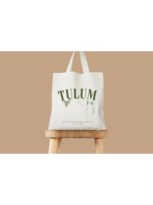 Ninastore Tulum Bikini Tote - Kanvas Nedime Plaj Çantası