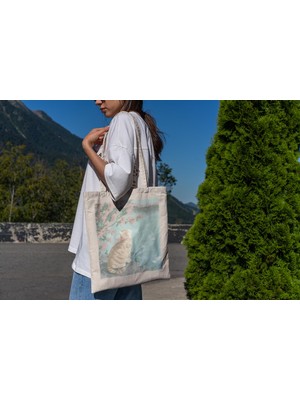 Ninastore Kahverengi Kedi Tote Çantası - Kedi Tote Çantası, Estetik Tote Çantası, Tote Çantası, Estetik Tote Çantası, Kitap Çantası, Alışveriş Çantası, Hediye Tote Çantası, En Iyi Tote Çantası