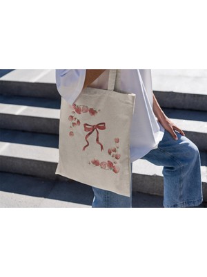 Ninastore Yaz Için Çilek Tote Çantası