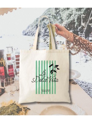 Ninastore Italy Doodle Tote Çanta - Düğün Davetiyesi, Özelleştirilebilir
