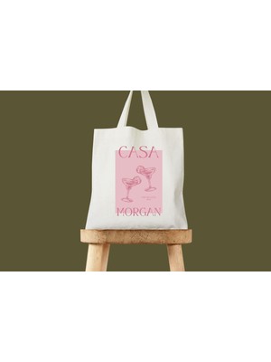 Ninastore Kişiye Özel Bekarlığa Veda Çantası, Casa De Bride, Margarita Stili (Pamuklu Veya Kanvas)
