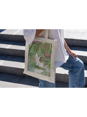Ninastore Orman Perisi Yavru Kedi Tote Çantası