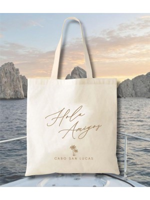 Ninastore Düğün Hoş Geldiniz Çantası: Meksika Bekarlığa Veda Partisi - Özelleştirilebilir Kanvas