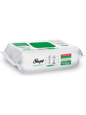 Sleepy Yüzey Temizlik Havlusu Beyaz Sabun 100'LÜ 4 Adet