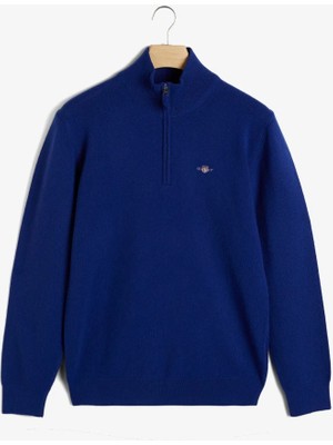 Gant Erkek Regular Fit Yarım Fermuar Triko