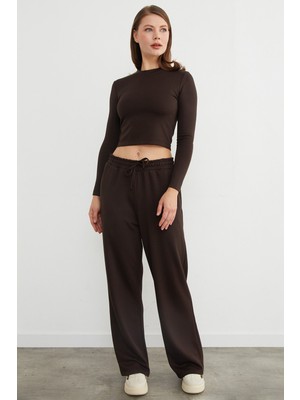 FullaModa Basic Beli Bağlamalı 2 Li Modal Takım