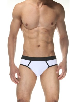 Venüs Shopping Beyaz Jockstrap Fantezi Iç Giyim