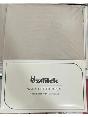 Özdilek Colurist Lastikli Fitted Çift Kişilik Çarşaf Takımı 180 x 200 +30 cm ( 30 cm Yükseklik ) Kumbeji