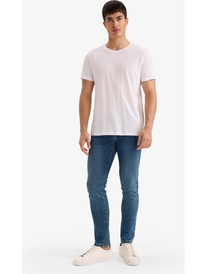 DeFacto Pedro Slim Fit Normal Bel Dar Paça Jean Pantolon G3245AX25AU