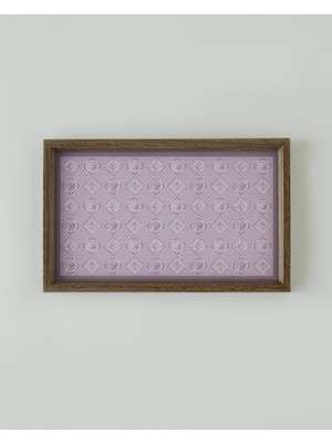 English Home Hera Dekoratif Tepsi 16x26 cm Kırmızı