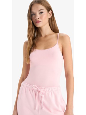 DeFacto İnce Askılı Basic Çıtçıtlı Body F9522AX25AU