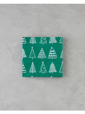 English Home Jollytree Kağıt 20'li Kağıt Peçete 33x33 cm Yeşil