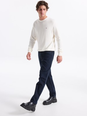Tommy Hilfiger Normal Bel Normal Paça Normal Erkek Denim Pantolon MW0MW403571BR_TAPERED Harlem Rgd Wı