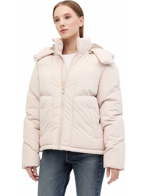 Kinetix Wl 2W-KX-CROP 5pr Bej Kadın Kısa Kaban