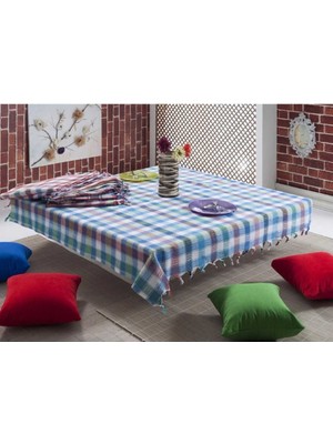 Femina Trendy 170X170 Cm. Klasik Desen Üçlü Sofra Bezi / Masa Örtüsü