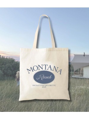 Ninastore Bekarlığa Veda Partisi Çantası: Çiftlik Partisi Hediyesi (Özelleştirilebilir Metin)