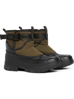 Barbour Braybourn Duck Boot Welly Kadın Bot OL71 Olive-Black