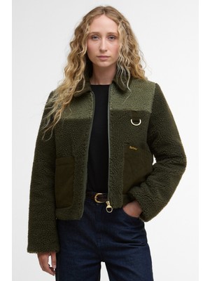 Barbour Malena Polar Ceket OL51 Olive/light Moss