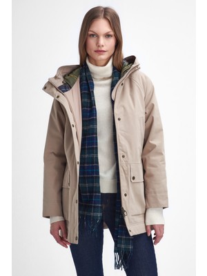 Barbour Winter Beadnell Waterproof Ceket ST31 Sand Dune/classic