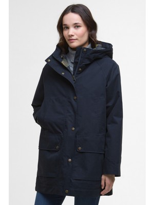 Barbour Winter Beadnell Waterproof Ceket NY92 Deep Navy/classic