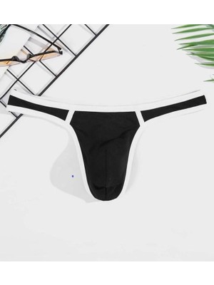 Venüs Shopping Erkek  Biyeli Siyah Tanga