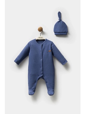 Venüs Shopping Moi Noi Şapkalı Tulum MNB1251 Navy Blue