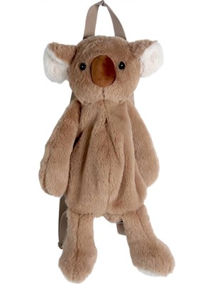 TE Dükkan Buğz Koala Peluş Çanta Kahve