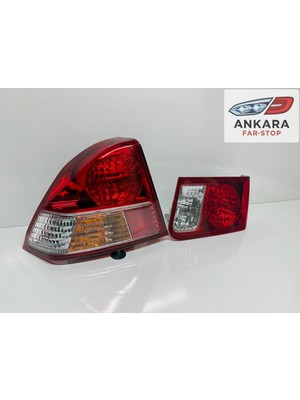 MATSUBA Honda Civic Vtec 2 2004 - 2006 Stop Lambası Sol Iç ve Dış Takım (Toplam 2 Adet Stop)