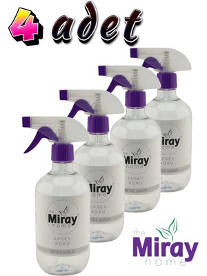 Miray Beyaz Sabun Oda Kokusu 500 ml x 4 Adet
