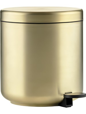 Zone Denmark Ume Pedallı Çöp Kovası 4 L Mat Pirinç