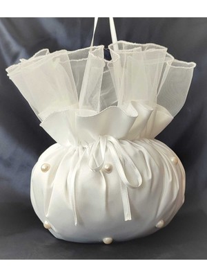 Moda Nur Gelin Takı Kesesi Gelin Çantası Gelin Aksesuarları