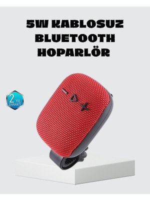 Astraltech Taşınabilir Kablosuz Hoparlör - 5W Güç, Tws Bağlantı ve 800MAH Pil