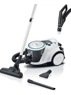 Bosch BGS41HYG1 SERIE 6 Toz Torbasız Süpürge 9 L Toz Haznesi ile Güçlü Emiş Teknolojisi